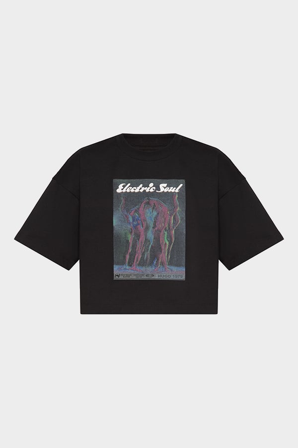 ΓΥΝΑΙΚΕΙΑ ΜΠΛΟΥΖΑ HUGO - 002 ΜΑΥΡΟ